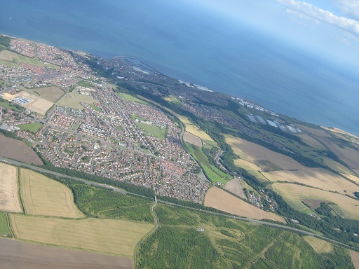 Seaham from 3000'