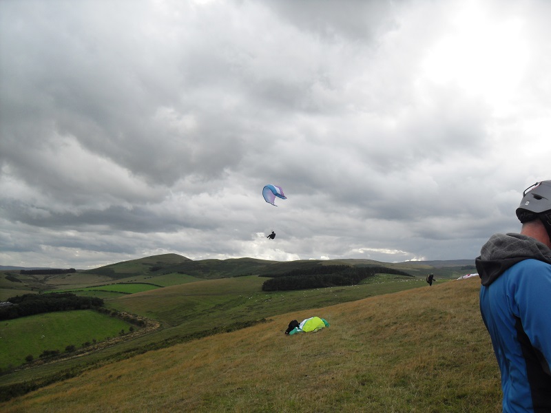 Eddie doing his bit to get down in the fresh conditions